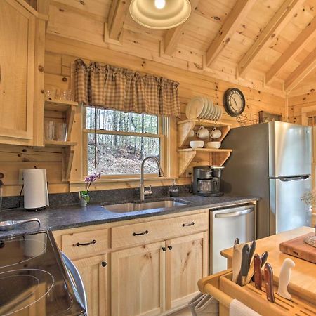 Couples Getaway Cabin By Hiking And Waterfalls! Villa Cherry Log Exterior photo