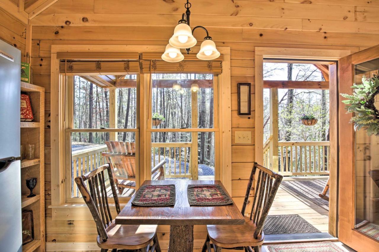 Couples Getaway Cabin By Hiking And Waterfalls! Villa Cherry Log Exterior photo