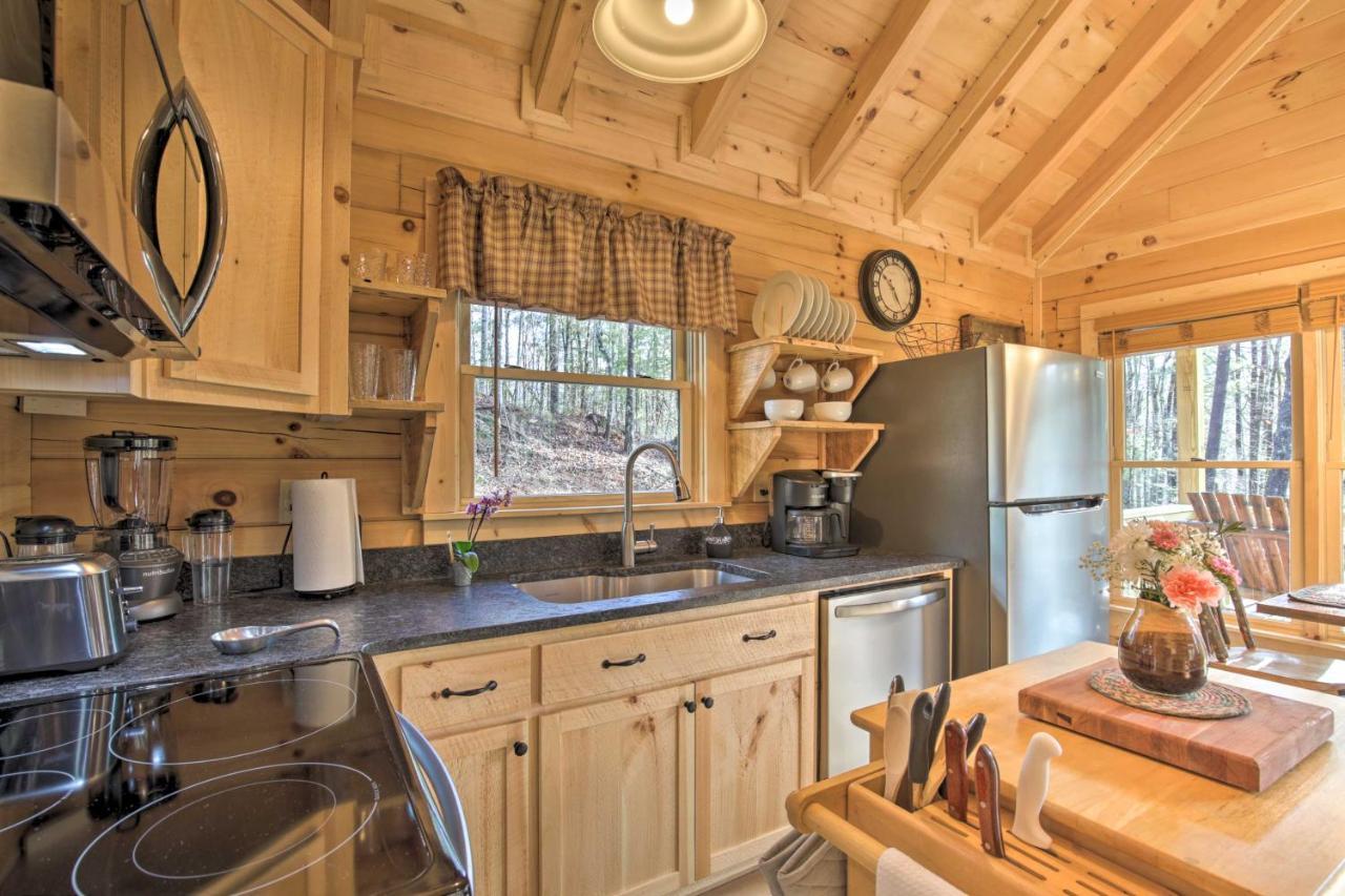 Couples Getaway Cabin By Hiking And Waterfalls! Villa Cherry Log Exterior photo