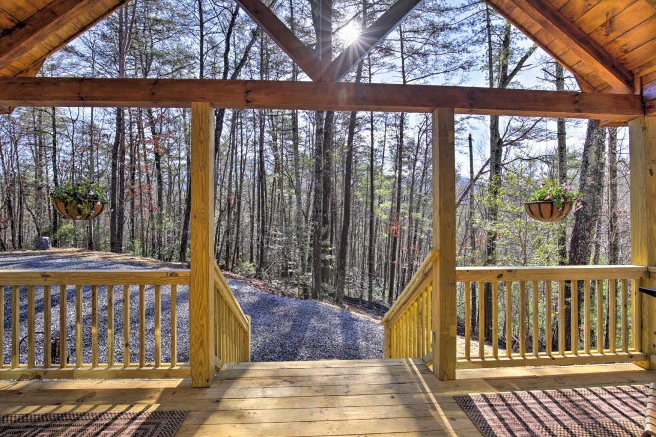 Couples Getaway Cabin By Hiking And Waterfalls! Villa Cherry Log Exterior photo